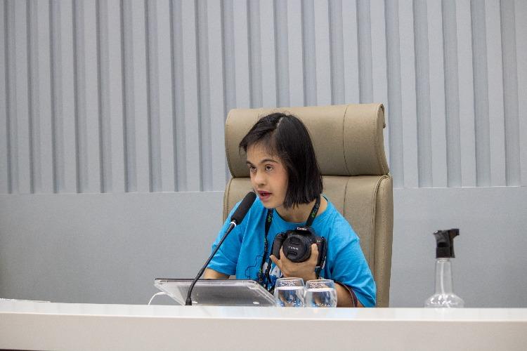 Voz da inclusão: fotógrafa do TJAP protagoniza evento sobre Síndrome de Down na Assembleia Legislativa do Amapá