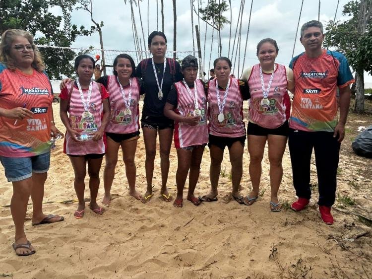 Modalidades esportivas são atrações no aniversário de Santana no Recanto da Aldeia na Ilha