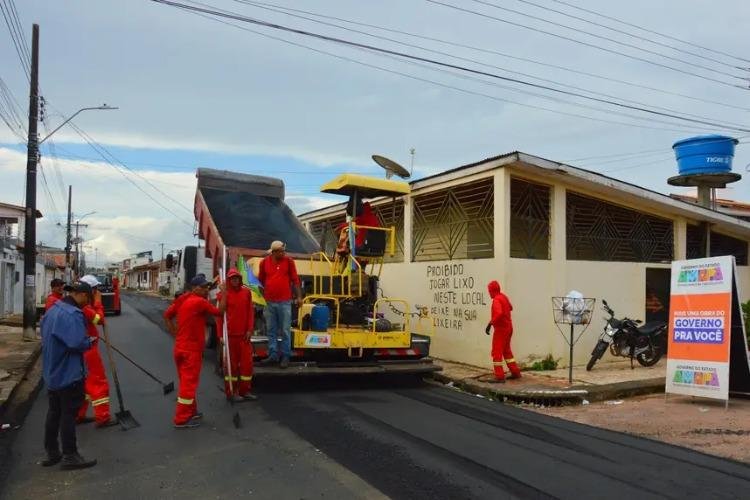 ​Governo do Amapá inicia nova frente de pavimentação no bairro Perpétuo Socorro, em Macapá