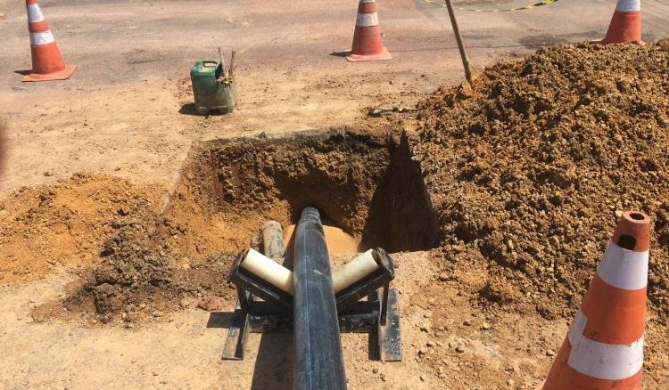 CSA conclui primeira etapa das obras de substituição de redes na Avenida FAB 