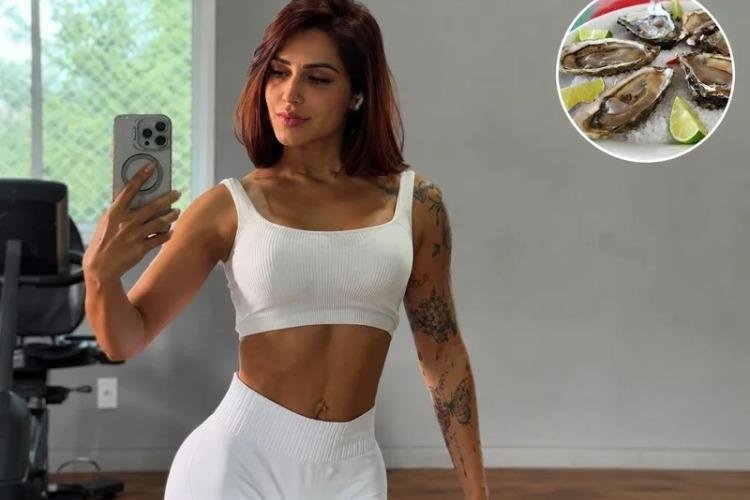 50 ostras por semana: influenciadora fitness aposta em rotina "Afrofit" à base de alimentos afrodisíacos