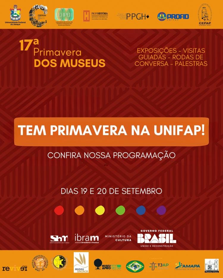 Cepap/Unifap na 17ª Primavera dos Museus: Programação imperdível!