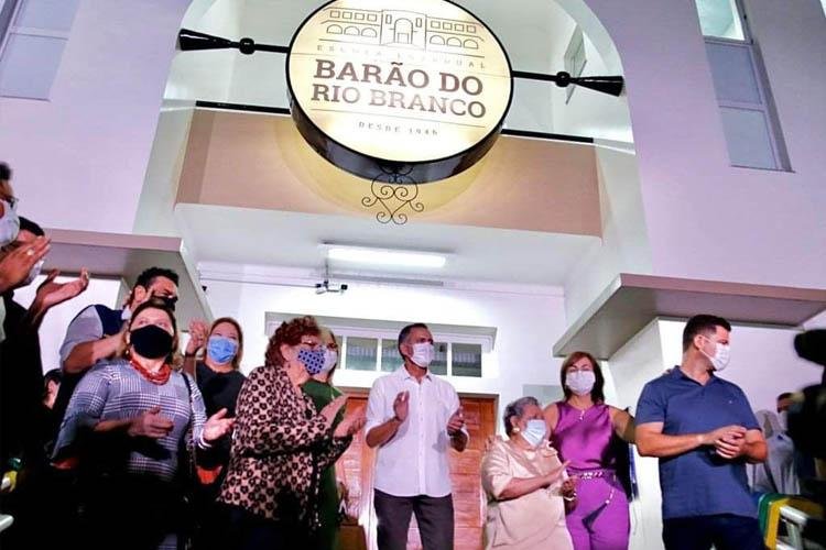 Resgate histórico: Governo do Amapá entrega Escola Barão do Rio Branco restruturada