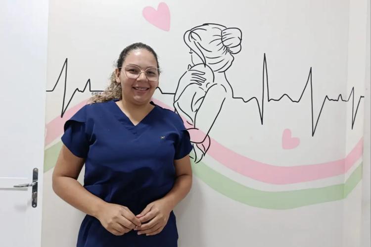 Servidora do Hospital da Mulher Mãe Luzia dedica 36 anos ao cuidado de mães e bebês