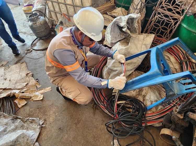 Grupo Equatorial reforça combate de furtos de materiais elétricos com a Operação Equi-Cobre