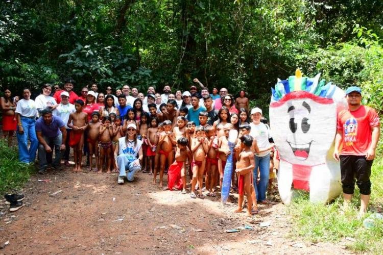 Governo do Amapá realiza 309 atendimentos odontológicos em terra indígena Wajãpi de Pedra Branca do Amapari