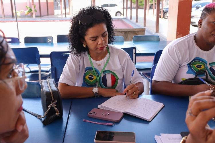 Professores guianenses participam de visitas técnicas guiadas e conhecem metodologia e cultura educacional do Amapá