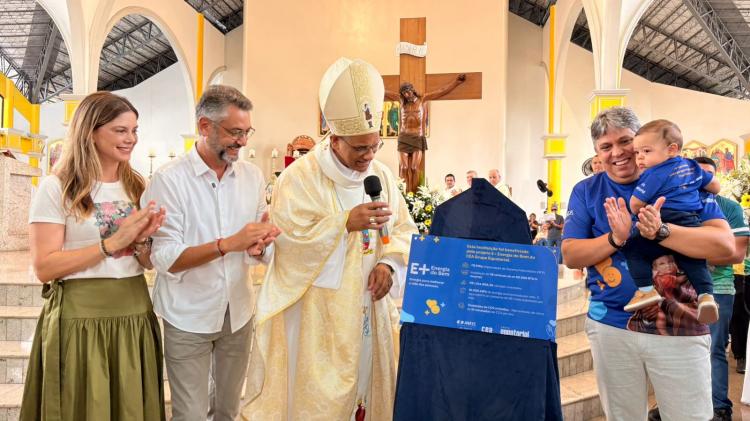 Grupo Equatorial inaugura sistema de climatização da Catedral de Macapá durante Festa de São José