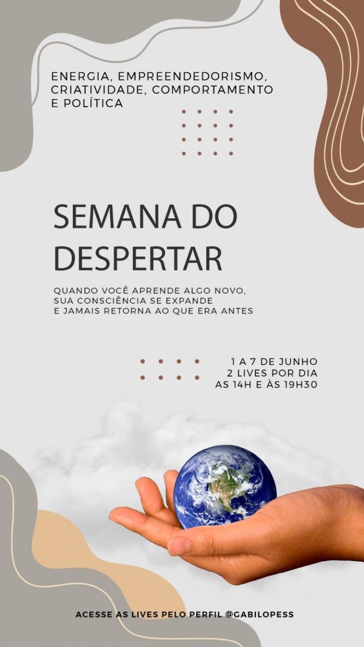 Gabi Lopes promove série de lives para conscientizar os jovens