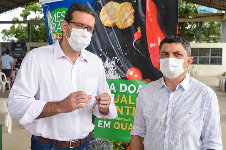 PREFEITURA DE MACAPÁ E SESC AMAPÁ LANÇAM CAMPANHA PARA DOAÇÃO DE ALIMENTOS NOS PONTOS DE VACINAÇÃO CONTRA A COVID-19