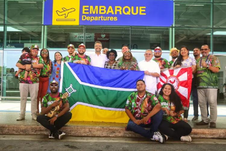“Amapá mostra sua força cultural e artística”, celebra governador Clécio Luís no embarque de artistas para o Rio