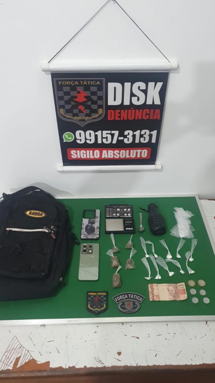 Força Tática prende três traficantes de drogas em mais uma ofensiva contra o crime organizado