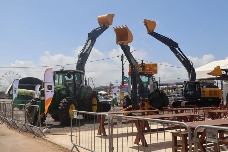 Expofeira 2026 movimenta R$ 40 milhões em vendas de máquinas pesadas