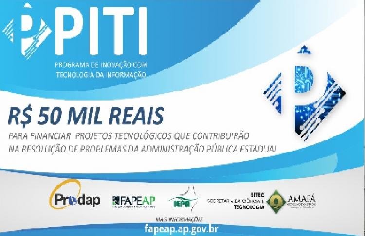 Abertas as inscrições para projetos de inovação tecnológica