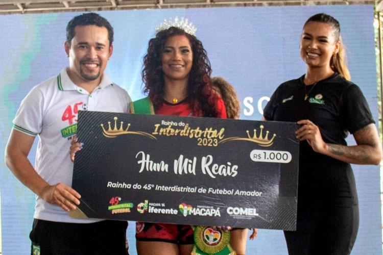 Rainha do Interdistrital do São Joaquim do Matapi destaca-se pela beleza e representatividade