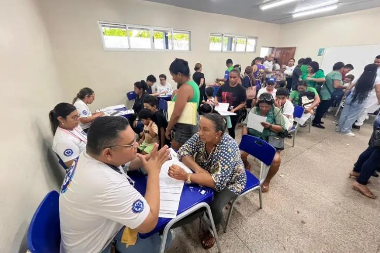 Governo do Amapá inicia oferta de serviços de saúde durante ação 