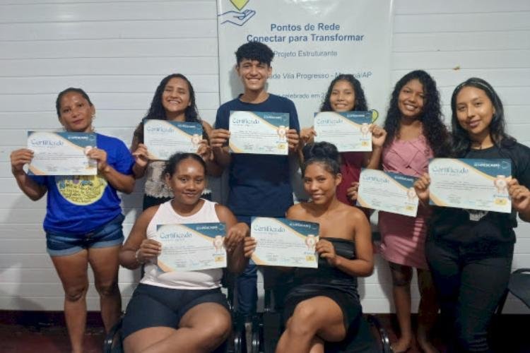 Ministério MEAP na Vila Progresso, arquipélago de Bailique