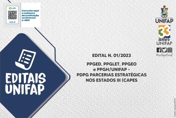 Programas de pós-graduação da Unifap selecionam bolsista de pós-doutorado