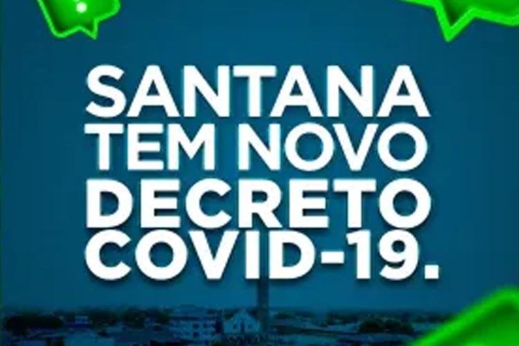Santana tem novo decreto da Covid-19. Veja o que muda