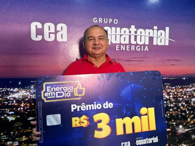Pela primeira vez, cliente do Amapá ganha dois prêmios na promoção Energia em Dia