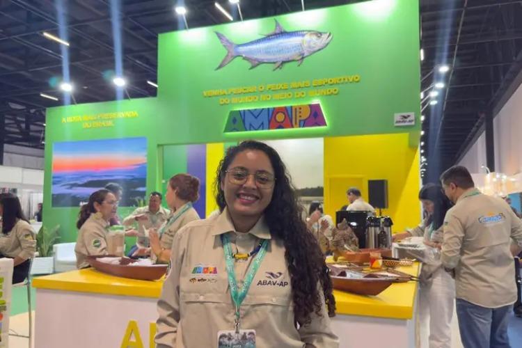 ‘É muita honra representar o Amapá aqui para todo mundo', diz empresária amapaense na Trade Show 2026