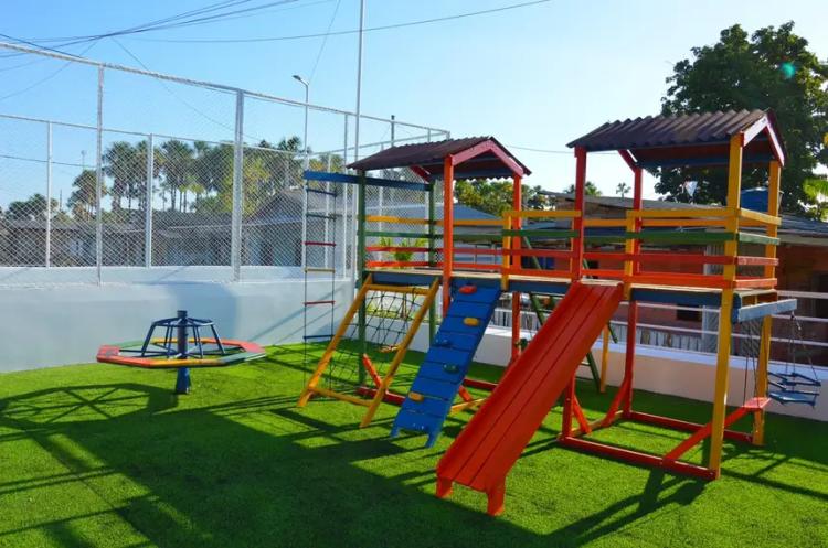 'Isso tem muito valor para nossas crianças', diz moradora na entrega do 4º Parque Firme pelo Governo do Amapá