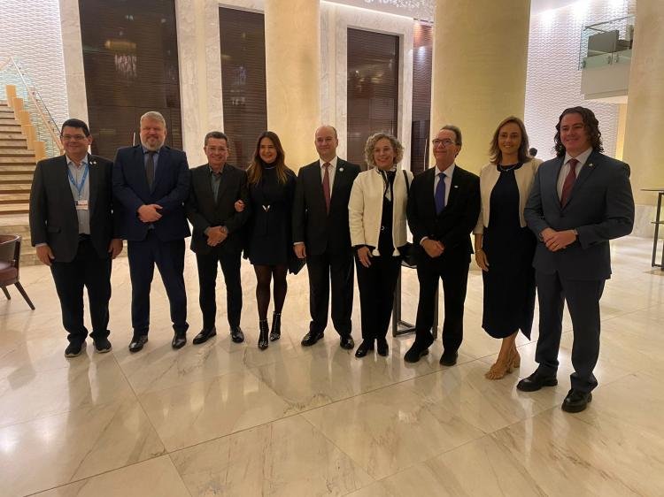 “O Amapá é carbono negativo e 100% energia limpa”, declara Josiel Alcolumbre, na Comitiva do Sebrae Nacional na COP 29 no Azerbaijão