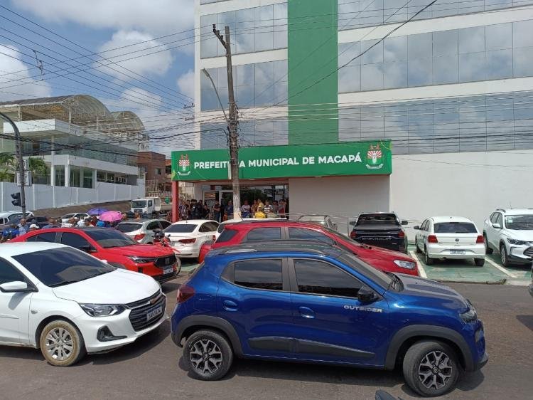Guardas Municipais de Macapá protestam contra cortes em seus salários e direitos