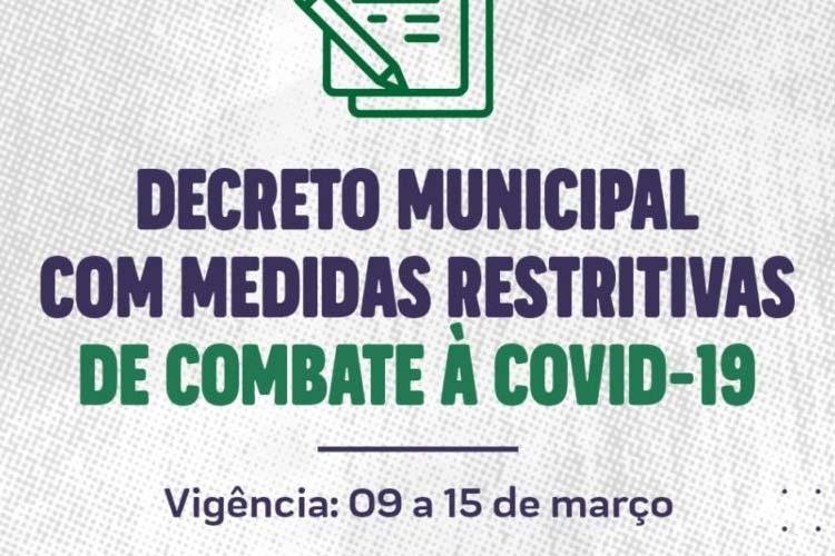 Covid-19: decreto da Prefeitura de Macapá determina novas medidas restritivas
