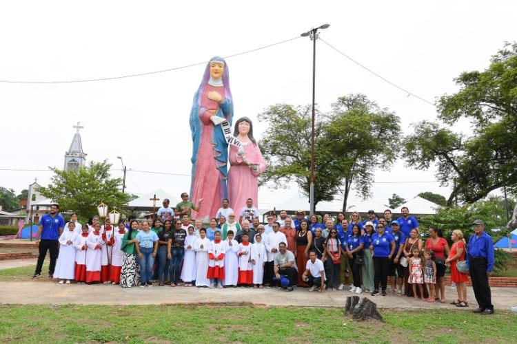 Benção solene e apresentação teatral marcam comemoração de criação do povoado da Ilha de Santana