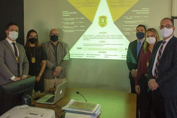 DELEGADOS APRESENTAM PLANO ESTRATÉGICO DA POLÍCIA CIVIL DO ESTADO DO AMAPÁ PARA OCTÊNIO 2020-2028