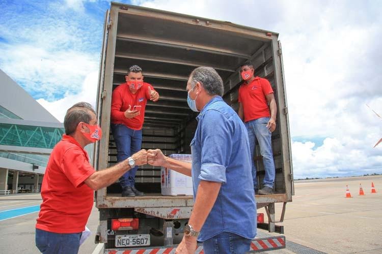 Estado recebe 4.600 doses da vacina CoronaVac