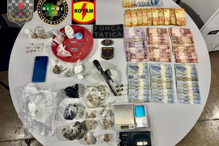 Criminoso morre ao confrontar equipes do Batalhão de Força Tática em Macapá