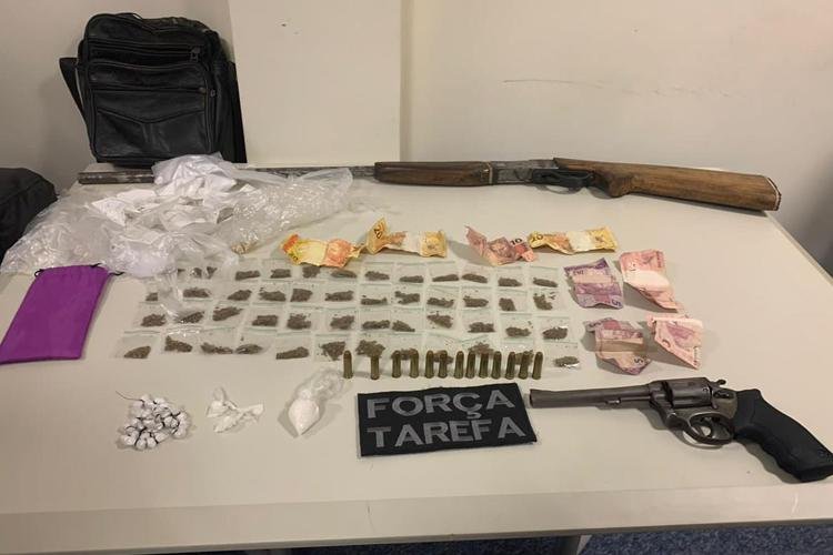 FICCO/AP prende em flagrante homem suspeito de traficar drogas no Novo Horizonte