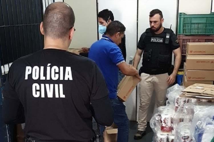 Polícia flagra distribuidora com medicação vencida e prende proprietário