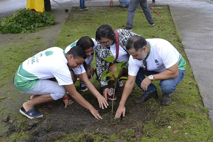 Mutirão marca início da execução do Programa de Arborização de Macapá 2019