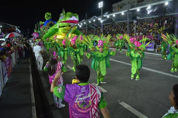 Governo do Amapá divulga ordem e horários dos desfiles das escolas de samba no Carnaval 2026