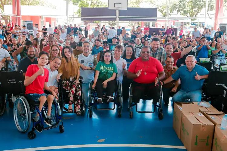 Governador Clécio Luís entrega 125 equipamentos de locomoção do programa Reabilita Amapá