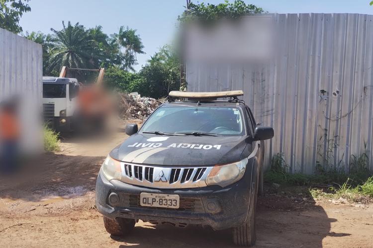 Polícia Civil prende dois por descarte irregular de resíduos em Macapá