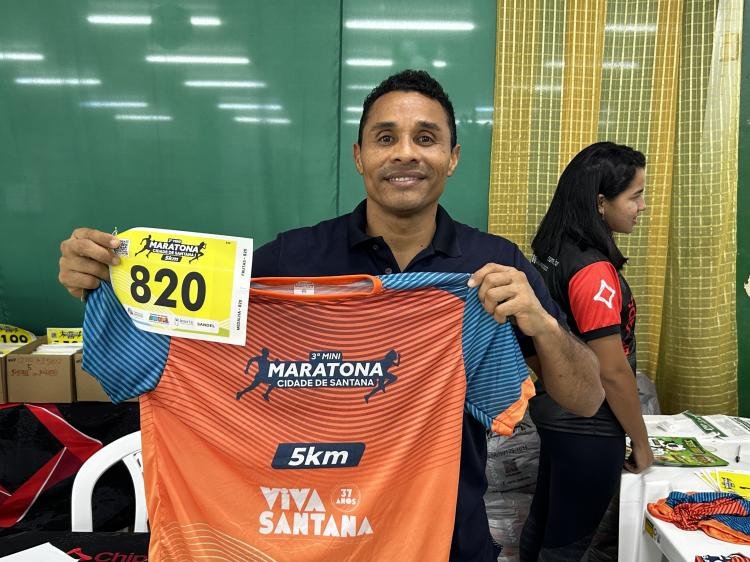 Inicia entrega dos kits para a 3ª Minimaratona Cidade de Santana