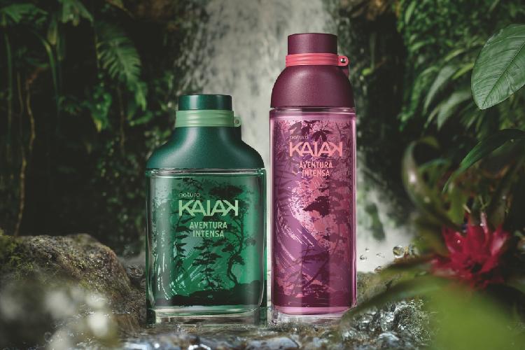 Natura lança Kaiak Aventura Intensa, nova fragrância em edição limitada que traduz o frescor de cachoeiras