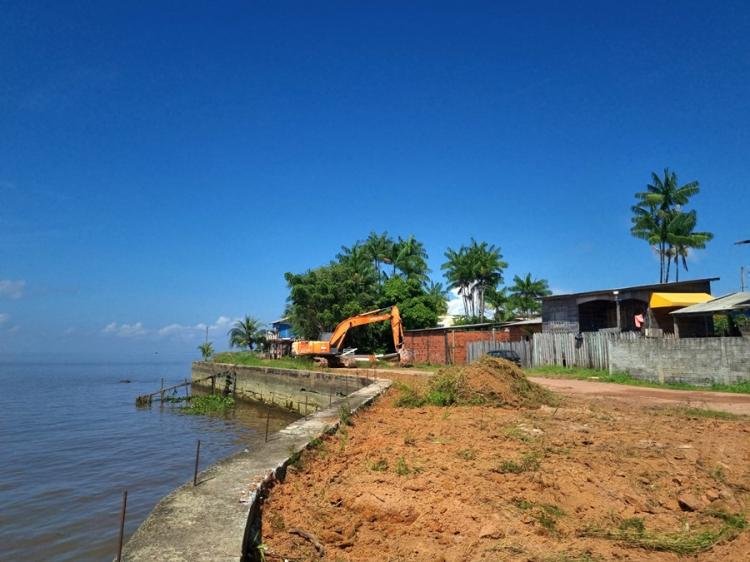 Governo do Amapá intensifica obras de terraplenagem do Complexo do Aturiá, em Macapá