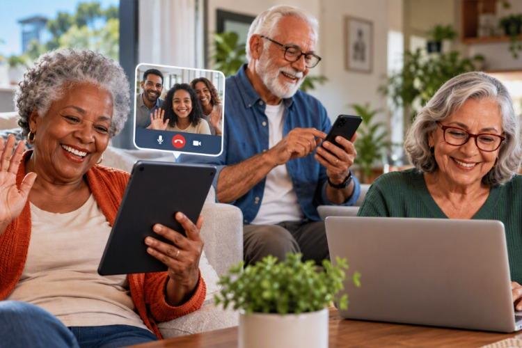 Saiba quais funcionalidades da internet podem facilitar o dia a dia de pessoas idosas