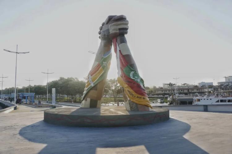 Monumento da Amizade transforma laços entre Macapá e Afuá em arte, memória e pertencimento