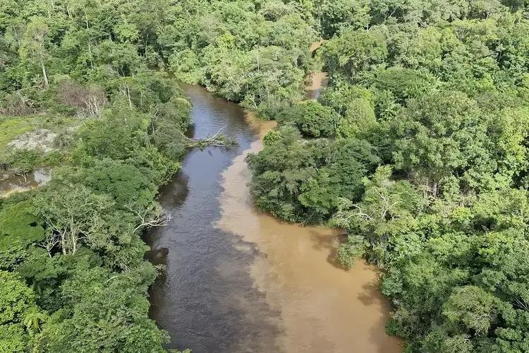 Governo do Amapá divulga resultado da qualidade da água após rompimento de barreira em garimpo ilegal, no Rio Cupixi
