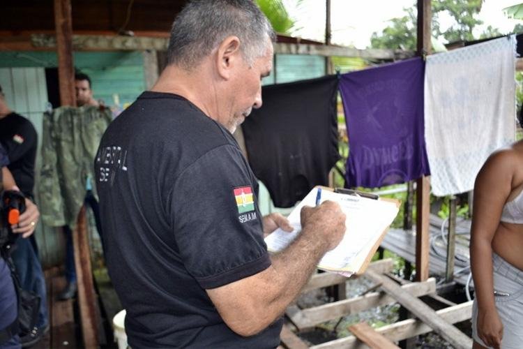 Ação identifica invasão em área de preservação ambiental no Jardim Marco Zero 