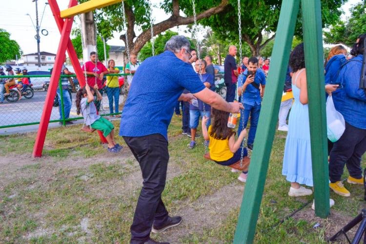 "Espaço da Família" é inaugurado na Praça Nossa Senhora de Fátima