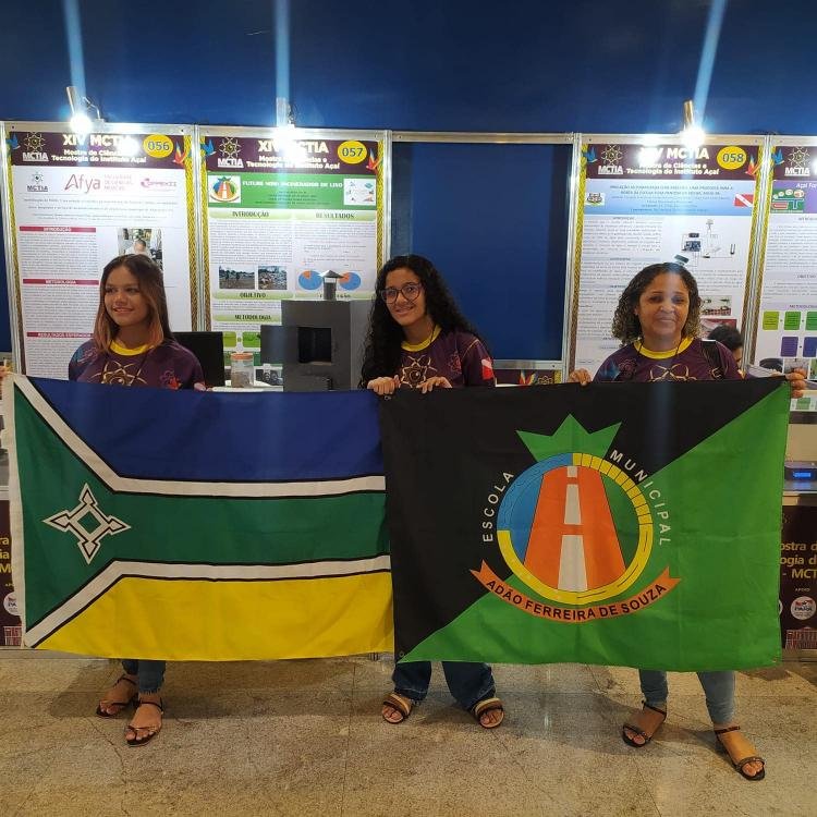 Alunos de Porto Grande conquistam prêmios na Mostra de Ciências e Tecnologias em Belém-PA