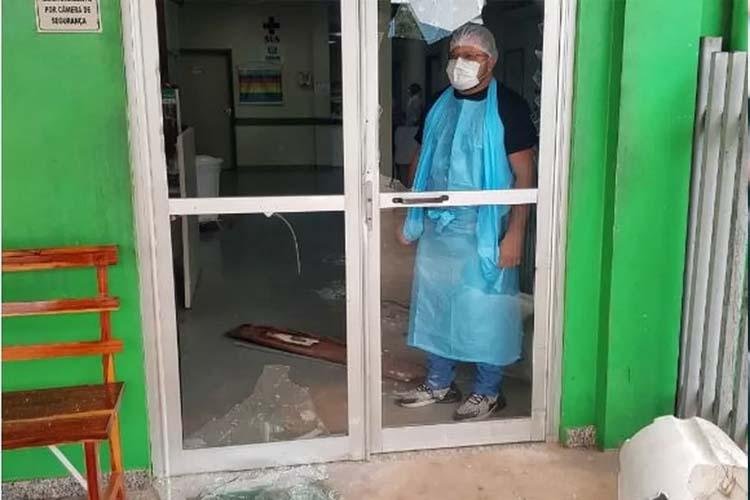 Grupo depreda UPA em Macapá após paciente se recusar a ser medicado; 7 foram presos