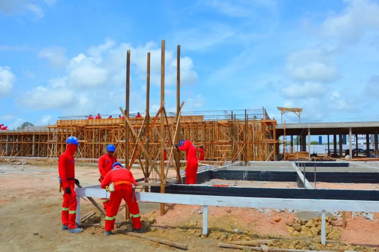 Governo do Amapá avança nas obras do primeiro 'Centro Comunitário pela Vida' destinado à inclusão social e a prevenção da violência